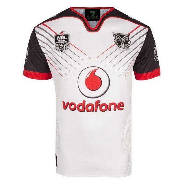 Maillot Rugby Warriors Exterieur 2018 Blanc